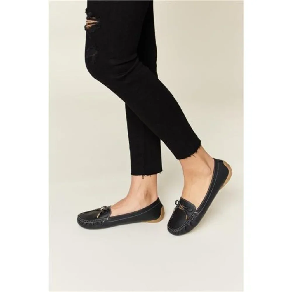 Forever Link‎ Slip On Bow Flats Loafers
